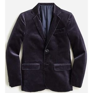 Crewcuts Kids Velvet Blazer - Blue